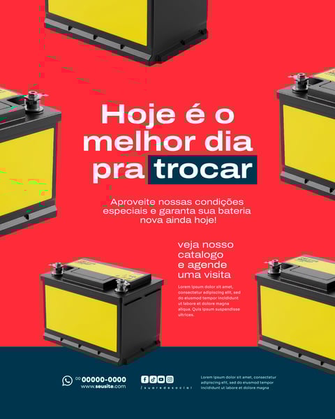 LOJA DE BATERIAS SOCIAL MEDIA PSD EDITÁVEL 4