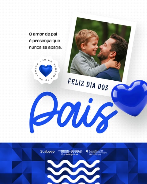 SOCIAL MEDIA DIA DOS PAIS 10 DE AGOSTO