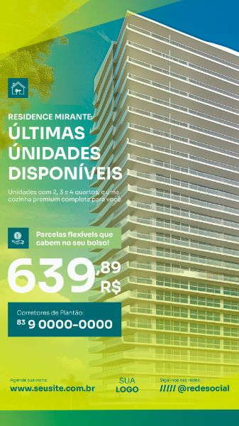 IMOBILIÁRIA IMÓVEIS CORRETOR SOCIAL MEDIA STORY