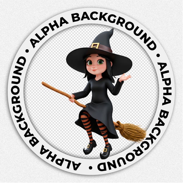 BRUXA DE 3D HALLOWEEN 3