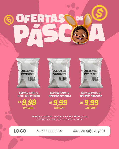 OFERTAS DE PÁSCA FOLHETO 03 ROSA