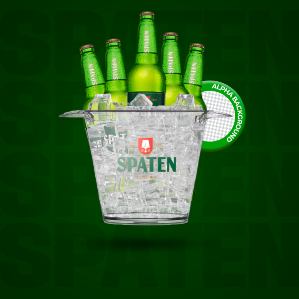 BAR DEPÓSITO BALDE SPATEN 600ML CERVEJA PNG