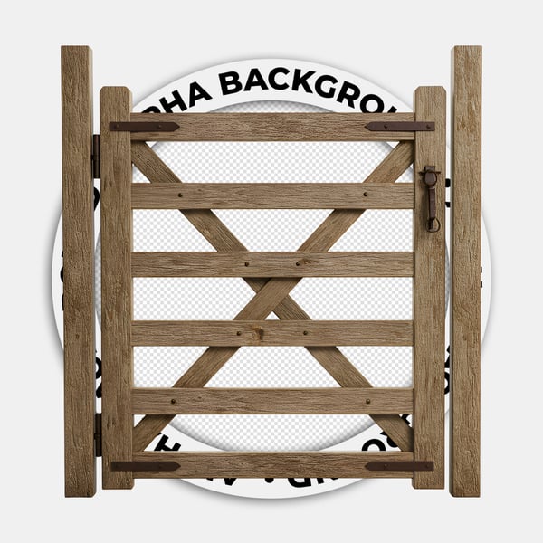 PORTÃO DE MADEIRA DE SÍTIO 6