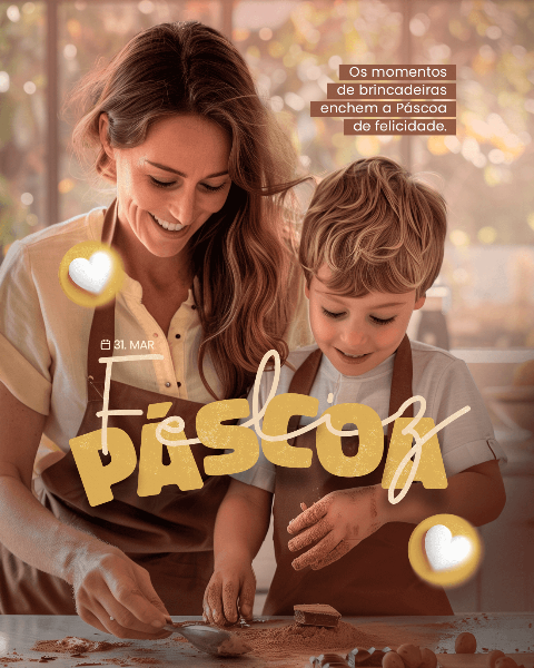 SOCIAL MEDIA FELIZ PÁSCOA