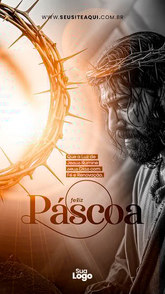 STORY FELIZ PÁSCOA SOCIAL MEDIA PSD EDITÁVEL 06