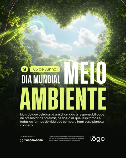 DIA MUNDIAL DO MEIO AMBIENTE 5 DE JUNHO