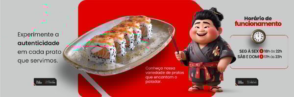 CARROSSEL - SUSHI - EXPERIMENTE A AUTENTICIDADE