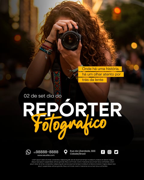DIA DO REPORTER FOTOGRAFICO