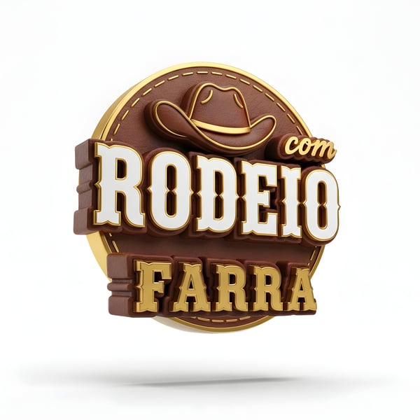 SELO 3D SERTANEJO RODEIO COM FARRA 04