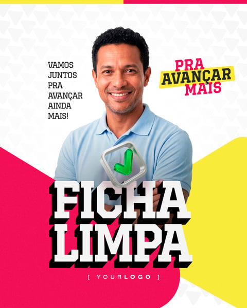 FICHA LIMPA CAMPANHA POLÍTICA SOCIAL MEDIA PSD