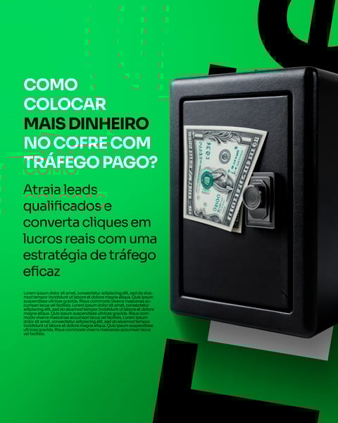 GESTOR DE TRÁFEGO - MAIS DINHEIRO NO COFRE