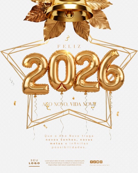 FELIZ ANO NOVO 2026 SOCIAL MEDIA PSD EDITÁVEL (1)
