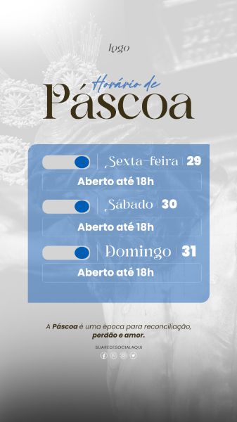 HORARIO DE PASCOA ST