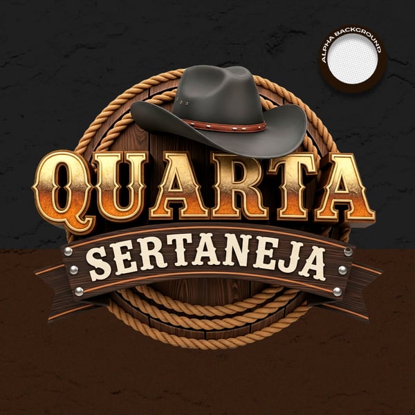 ELEMENTO DE MADEIRA PARA COMPOSIÇÃO DE ARTES 2026 SELO 3D QUARTA SERTANEJA