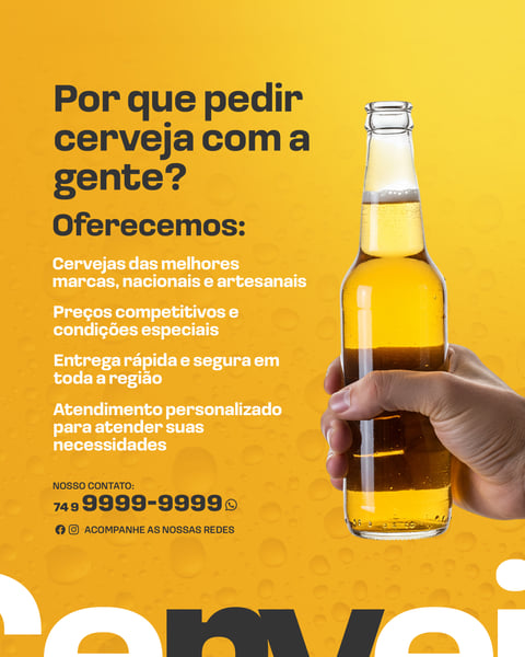 DISTRIBUIDORA DE BEBIDAS - PORQUE PEDIR CERVEJA COM A GENTE