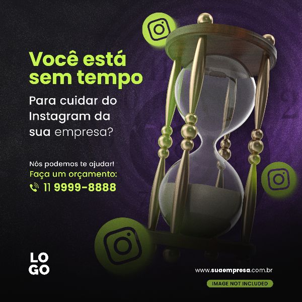 VOCÊ ESTÁ SEM TEMPO - TRÁFEGO PAGO
