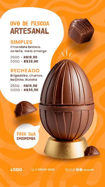 OFERTAS DE PÁSCOA - OVOS DE PÁSCOA