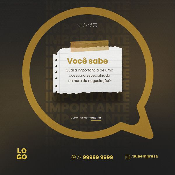 IMPORTÂNCIA DE UMA ACESSORIA ESPECIALIZADA - IMOBILIÁRIA