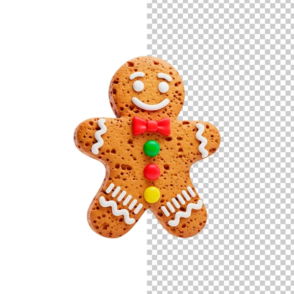 IMAGEM PARA COMPOSIÇÃO BISCOITO DE NATAL EM PNG