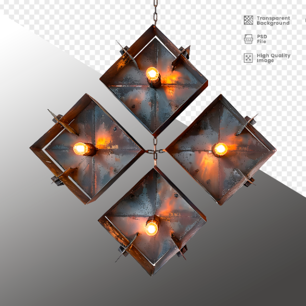 ELEMENTE DE FERRO COM LUZ - ELEMENTO 3D PARA COMPOSIÇÃO - IRON