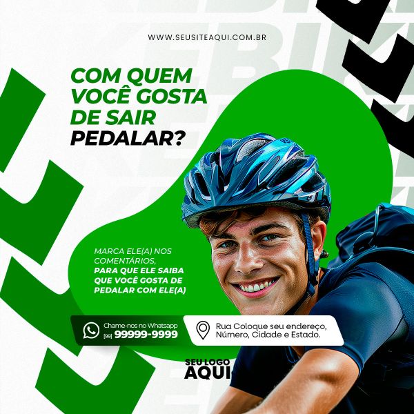 BICICLETARIA - SOCIAL MEDIA - BIKE - PSD EDITÁVEL
