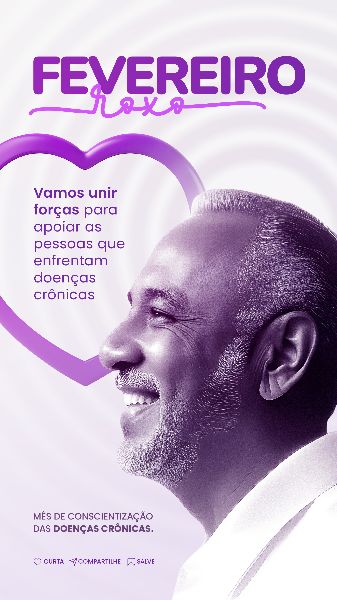 CAMPANHA | FEVEREIRO ROXO -  SOCIAL MEDIA