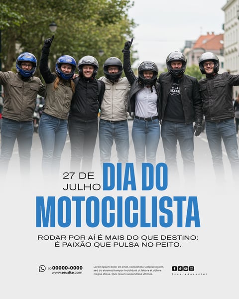 27 DE JULHO DIA DO MOTOCICLISTA