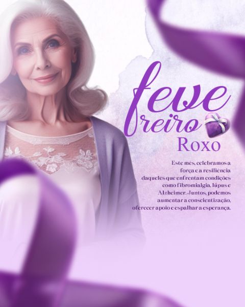 FEVEREIRO ROXO E LARANJA