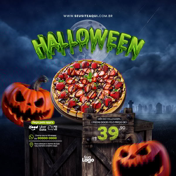 FEED QUADRADO HALLOWEEN 12 DE OUTUBRO 02