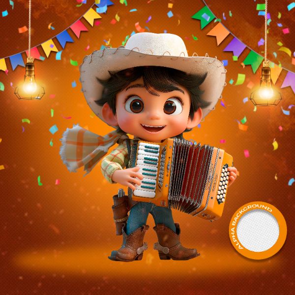 MASCOTES DE FESTA JUNINA MODELO 63