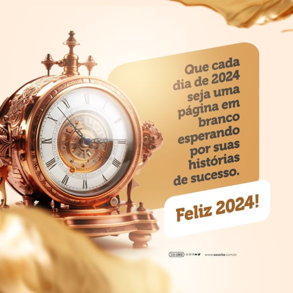 SOCIAL MEDIA - FELIZ 2024 - HISTÓRIAS DE SUCESSO