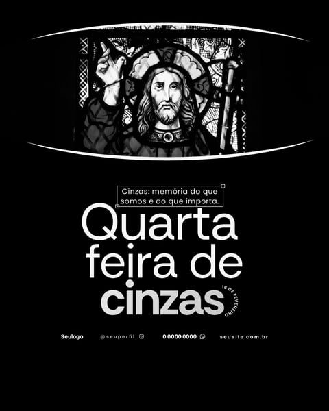 QUARTA FEIRA DE CINZAS FLYER PSD 5