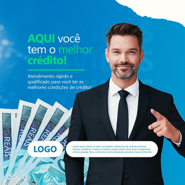 EMPRÉSTIMO FGTS FINANÇAS SOCIAL MEDIA POST FEED 2