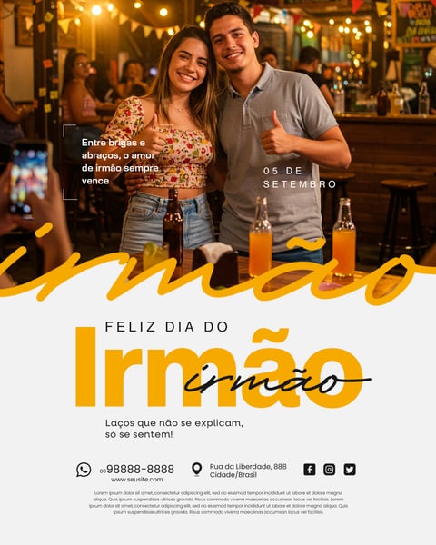 5 DE SETEMBRO DIA DO IRMÃO 10