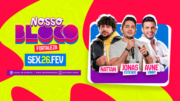 LKB OUTDOOR CARNAVAL, BLOQUINHO, ARTISTAS E EVENTOS