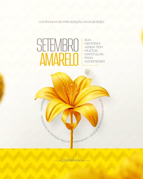 SETEMBRO AMARELO CAMPANHA DE PREVENÇÃO AO SUICÍDIO CAMPANHA DE ACONTECER SOCIAL MEDIA PSD