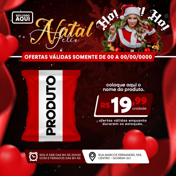 TABLÓIDE | FOLHETO | FELIZ NATAL | PSD EDITÁVEL