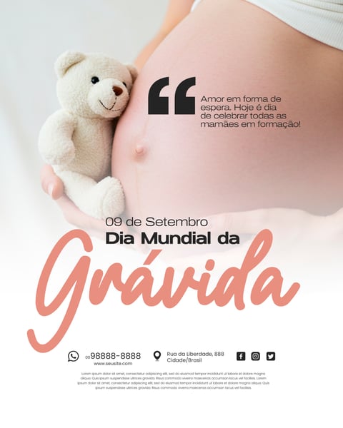 9 DE SETEMBRO DIA MUNDIAL DA GRÁVIDA 8