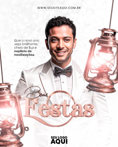 FEED | SEJA BEM VINDO JANEIRO | BEM VINDO 2024 | FELIZ ANO NOVO| PSD EDITÁVEL