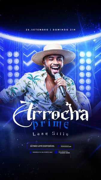 FLYER EVENTOS ARTISTAS SHOWS FESTA SOCIAL MEDIA PSD EDITÁVEL 20