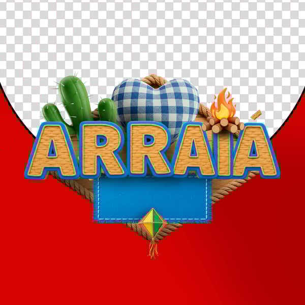 SELO 3D - FESTA JUNINA, SÃO JOÃO, ARRAIA
