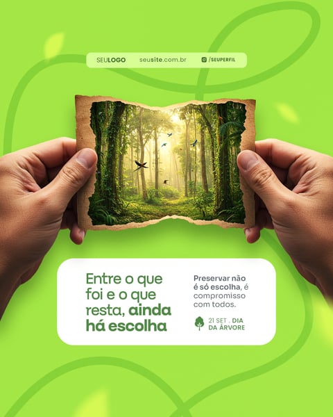 DIA DA ÁRVORE SOCIAL MEDIA