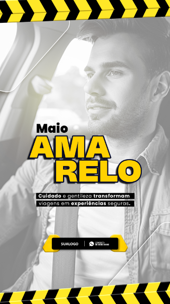 STORY MAIO AMARELO CONSCIENTIZAÇÃO DO TRANSITO 9