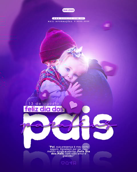 13 DE AGOSTO DIA DOS PAIS FEED