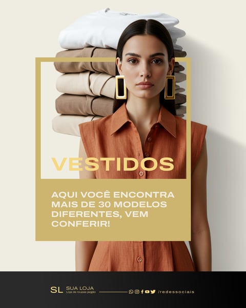 SOCIAL MEDIA LOJA DE ROUPA FEMININA 7