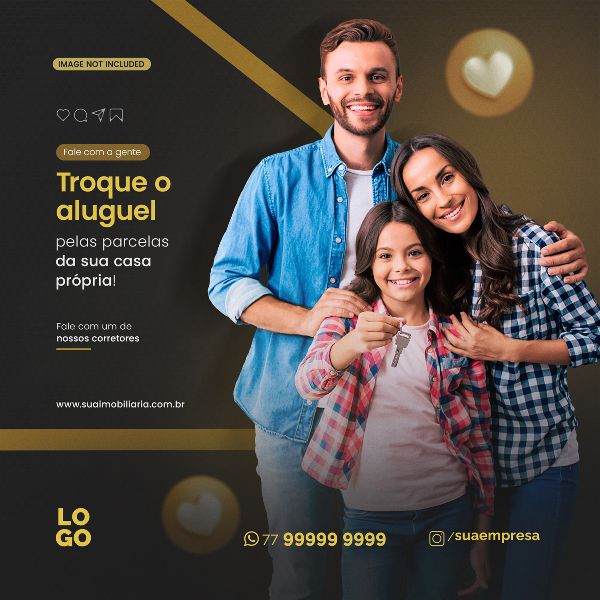 TROQUE OS ALUGUEL PELAS PARCELAS DA SUA CASA PRÓPRIA - IMOBILIÁRIA