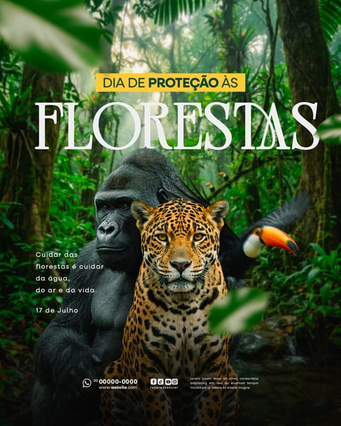DIA DE PROTEÇÃO ÀS FLORESTAS 17 DE JULHO FEED 1