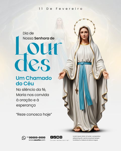 DIA DE NOSSA SENHORA DE LOURDES