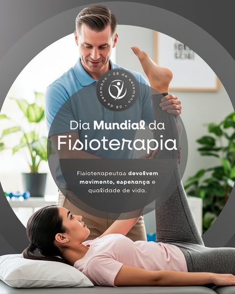 DIA MUNDIAL DA FISIOTERAPIA 8 DE SETEMBRO SOCIAL MEDIA PSD EDITÁVEL 1