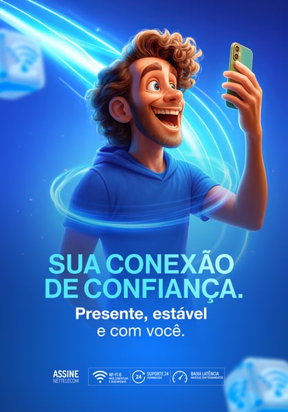 SOCIAL MEDIA PROVEDOR DE INTERNET FEED PSD EDITÁVEL 4